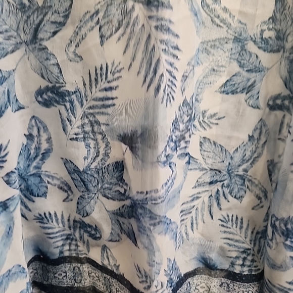 Steve Madden Blue  Coverup - Picture 3 of 12